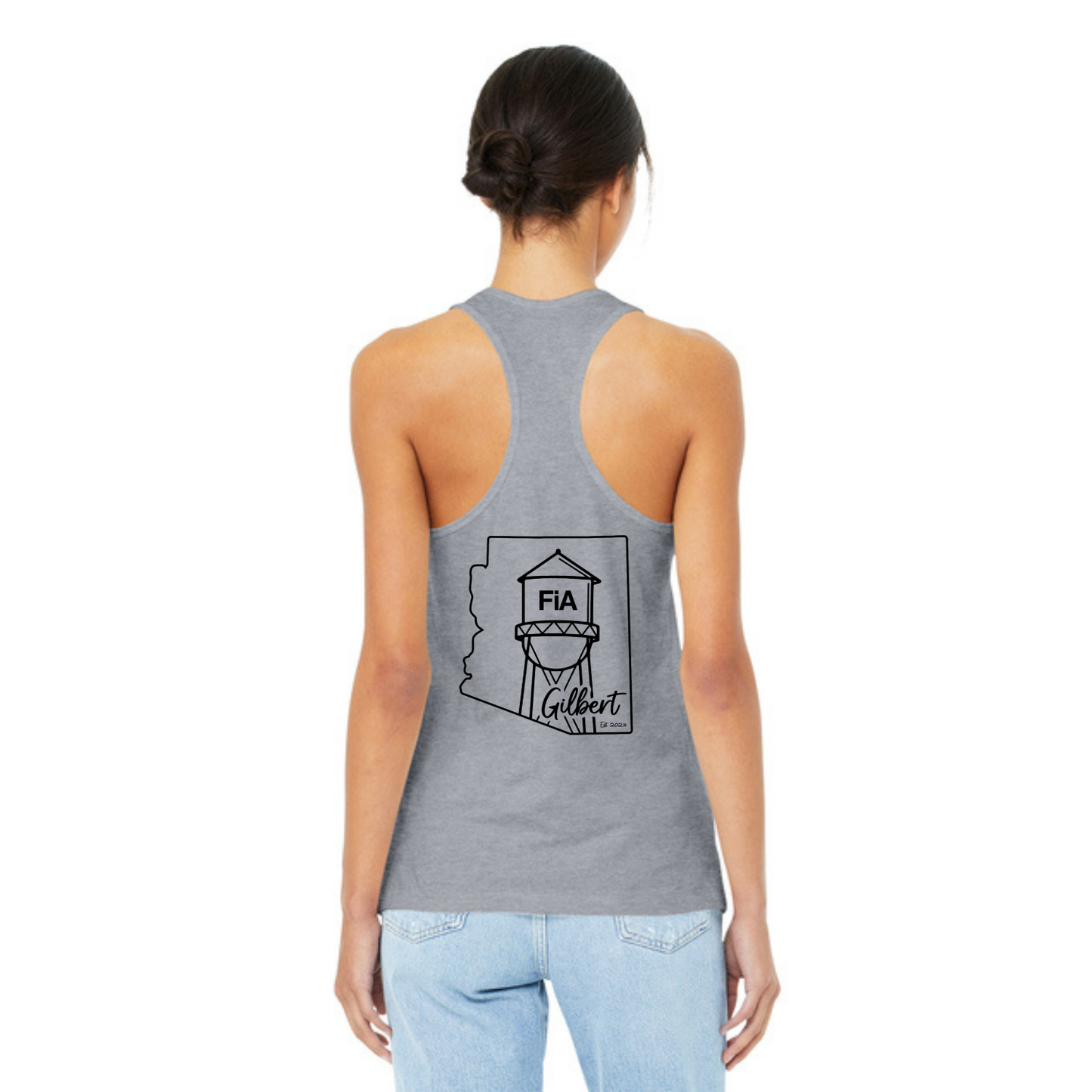 Gilbert AZ - Bella Canvas Jersey Racerback Tank
