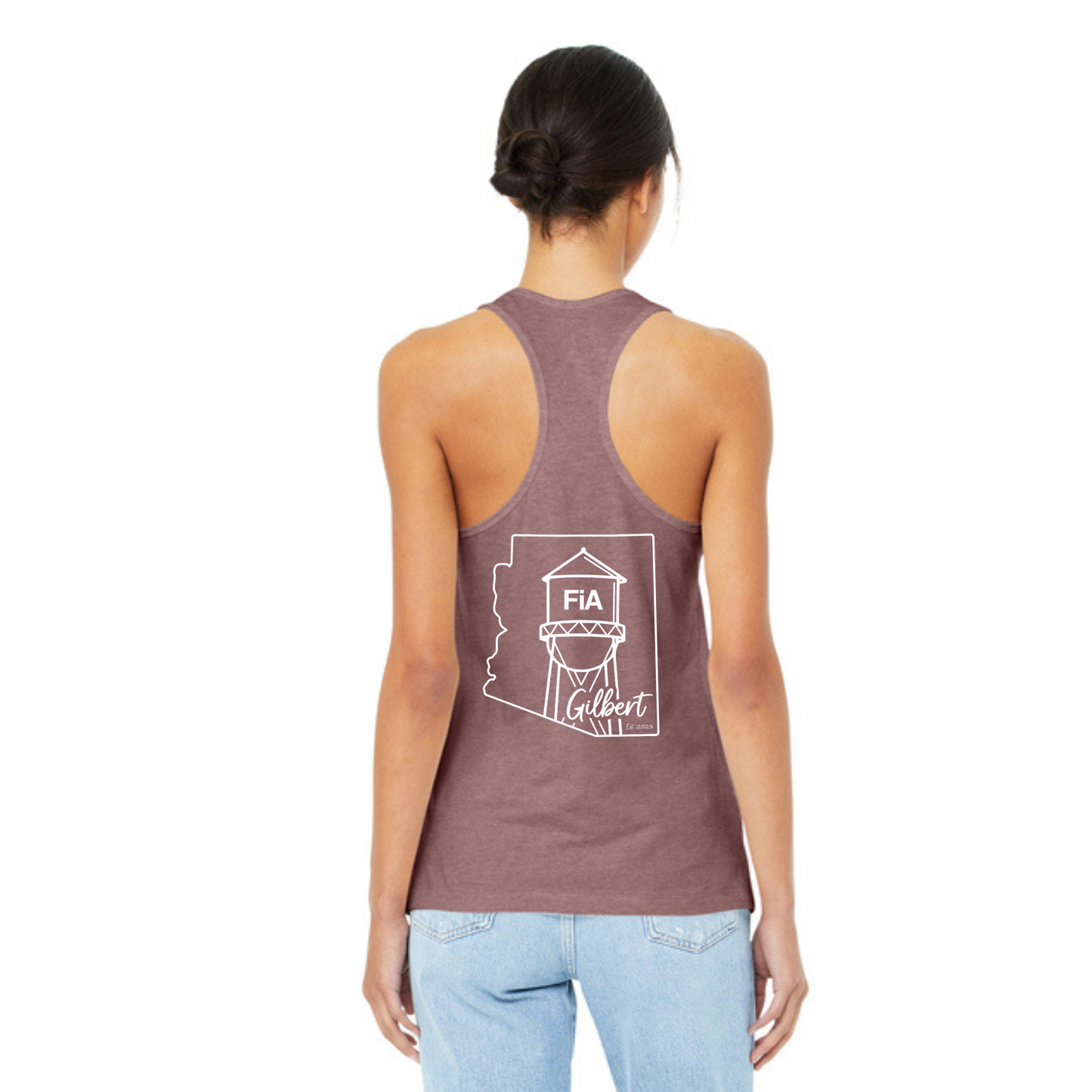 Gilbert AZ - Bella Canvas Jersey Racerback Tank