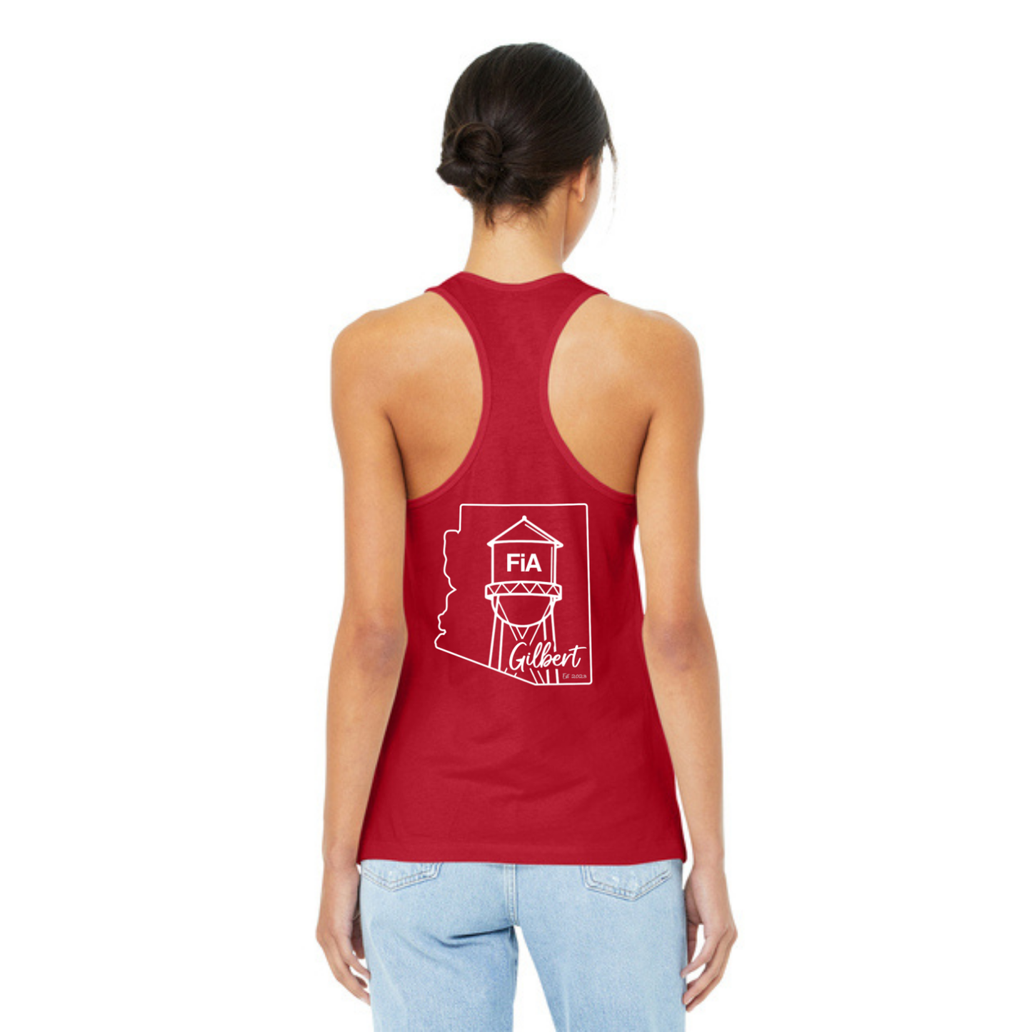 Gilbert AZ - Bella Canvas Jersey Racerback Tank
