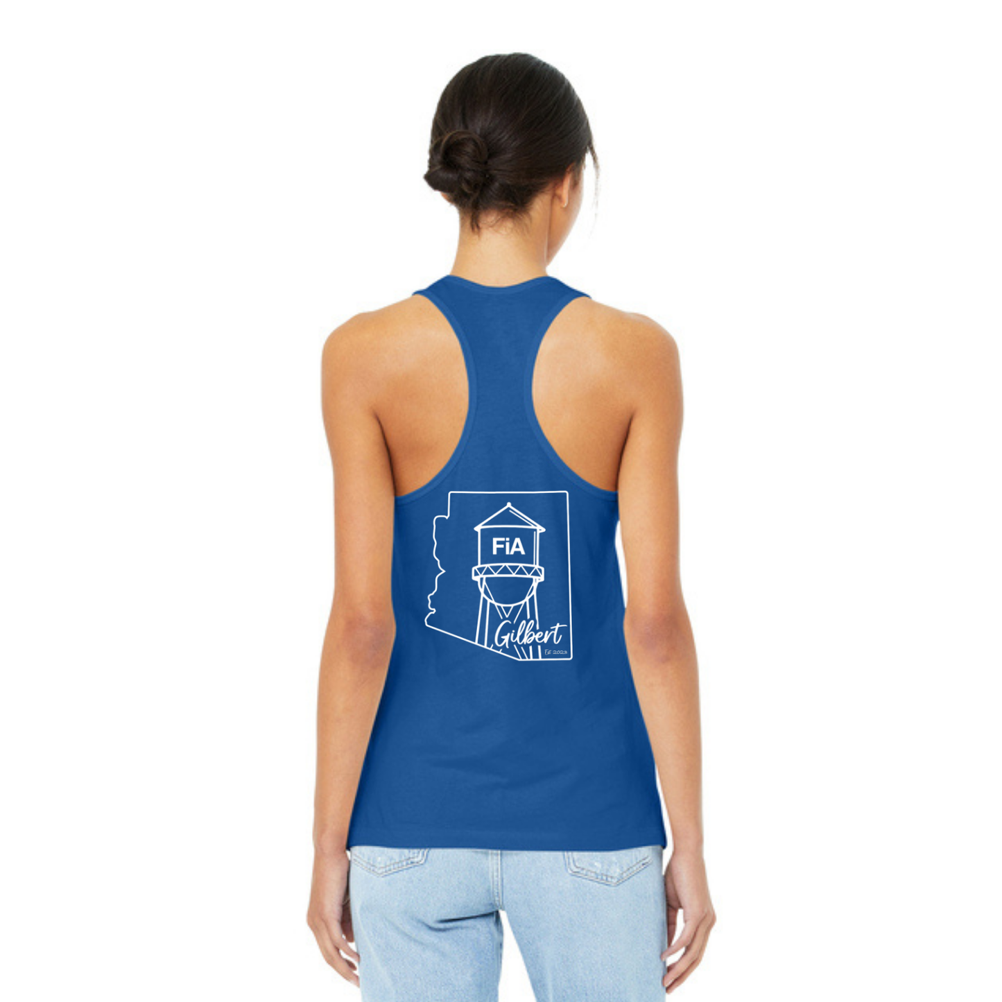 Gilbert AZ - Bella Canvas Jersey Racerback Tank