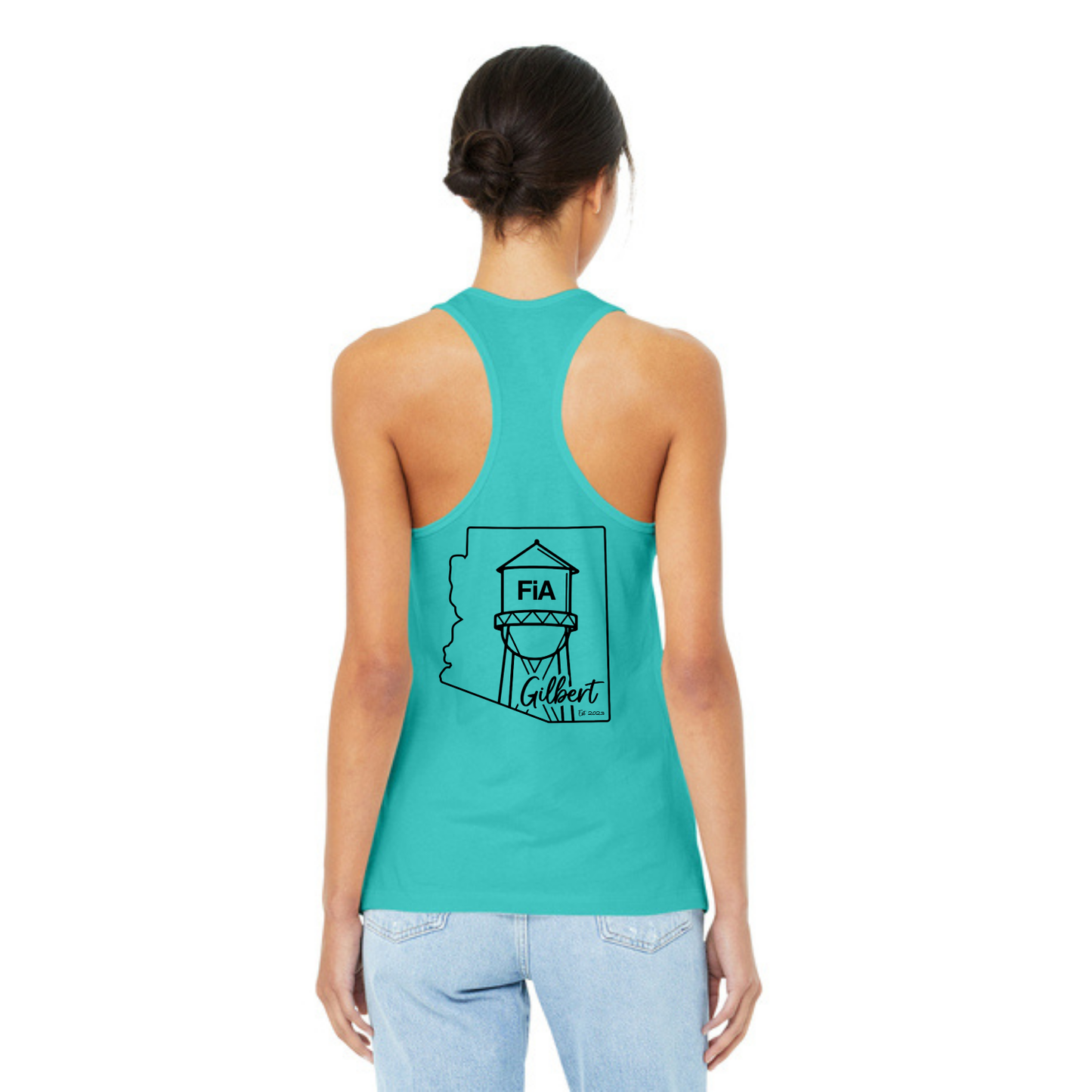 Gilbert AZ - Bella Canvas Jersey Racerback Tank