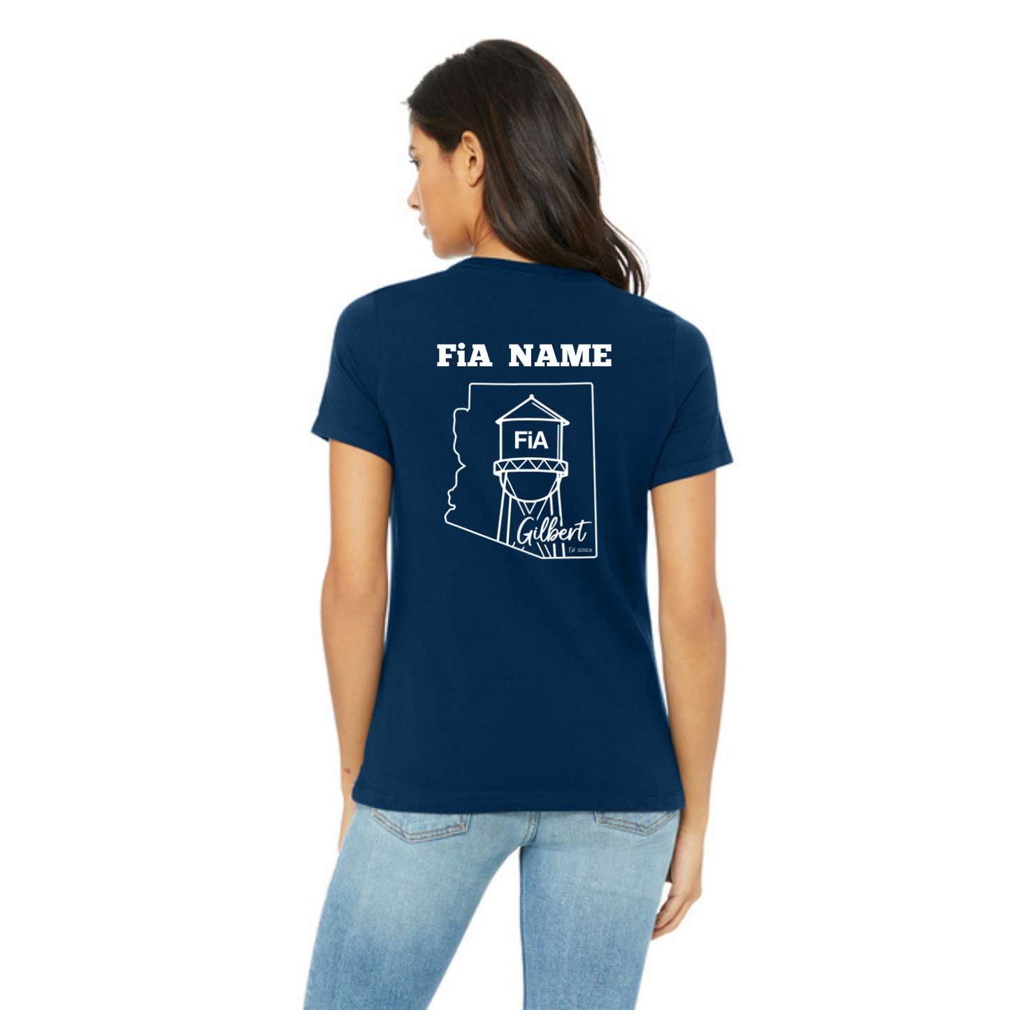 Gilbert AZ - PERSONALIZED Bella Canvas Women’s Relaxed Triblend Tee