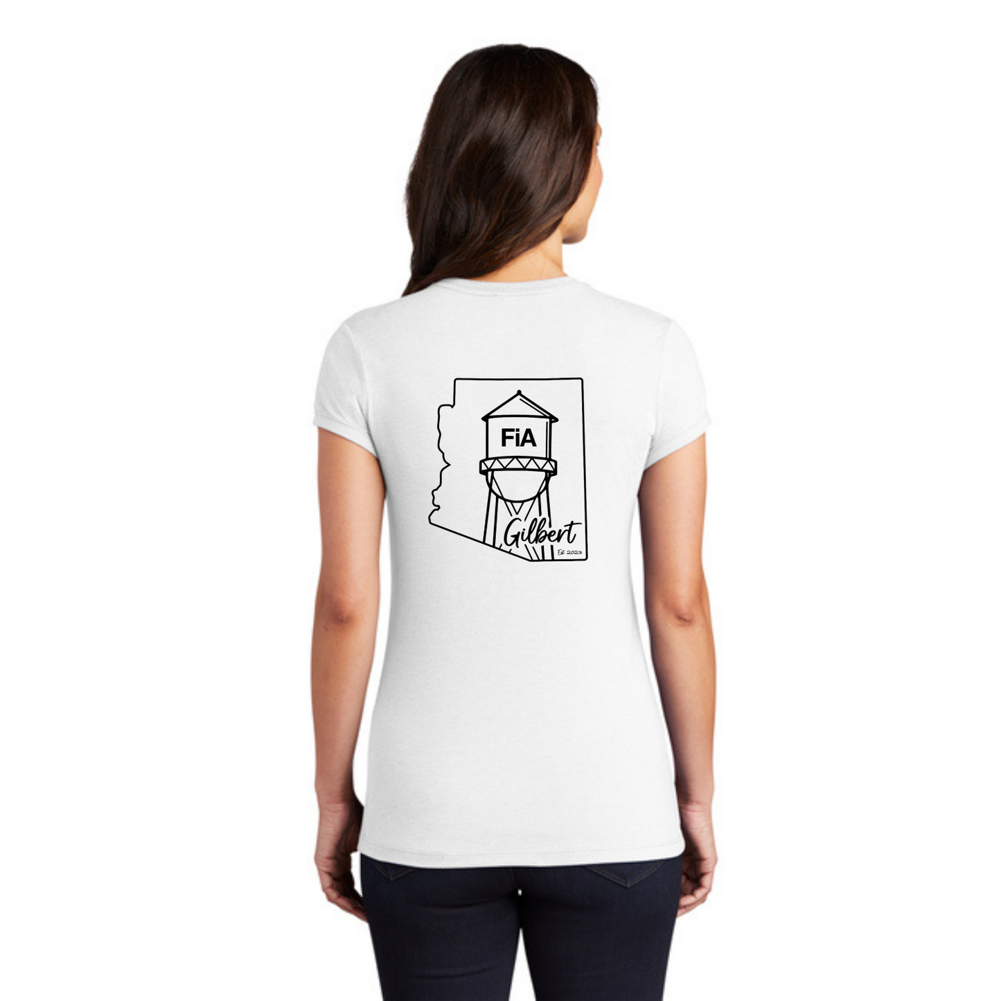 Gilbert AZ - District Fitted Perfect Tri Tee