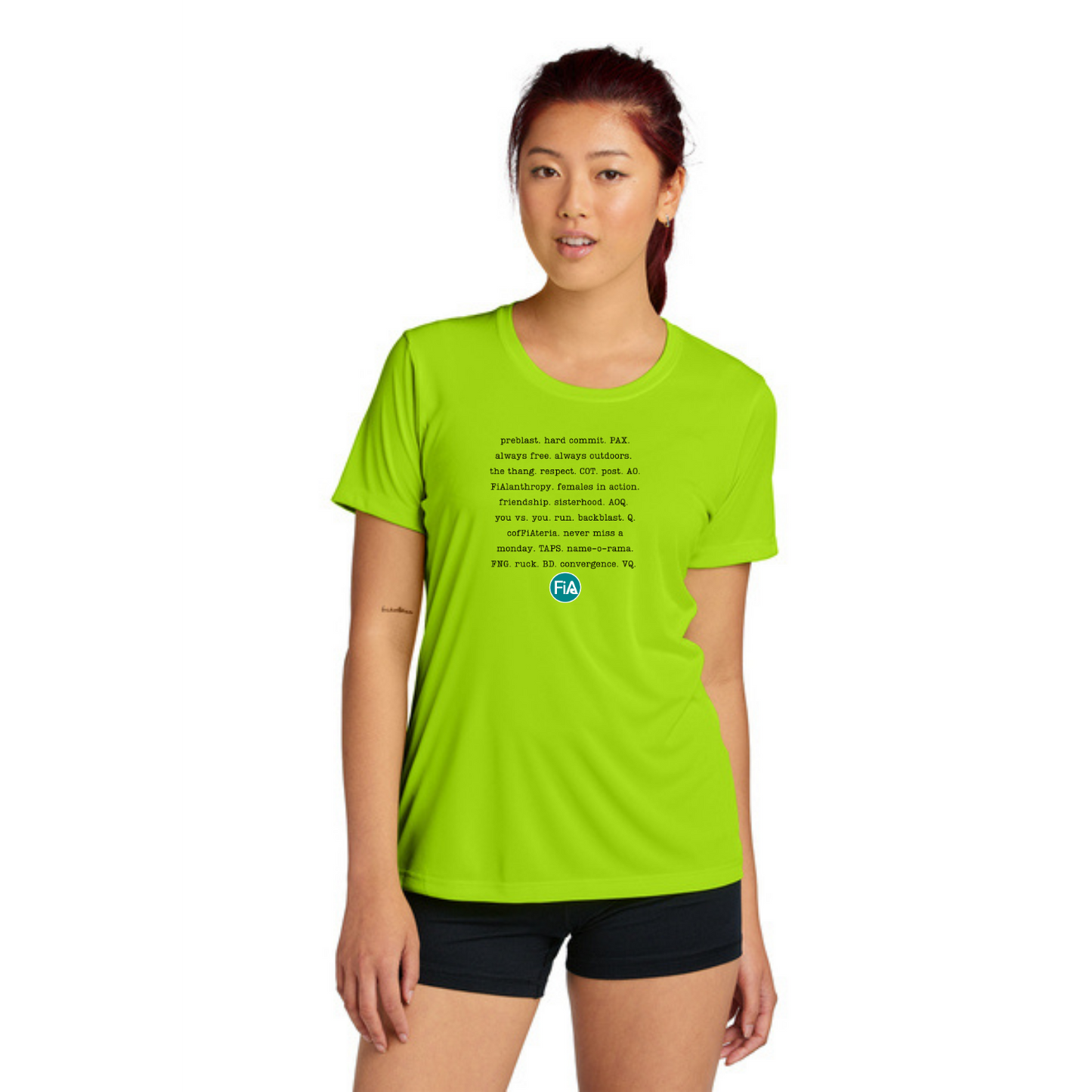 FiA Mode NEON - Sport Tek Short Sleeve Performance Tee