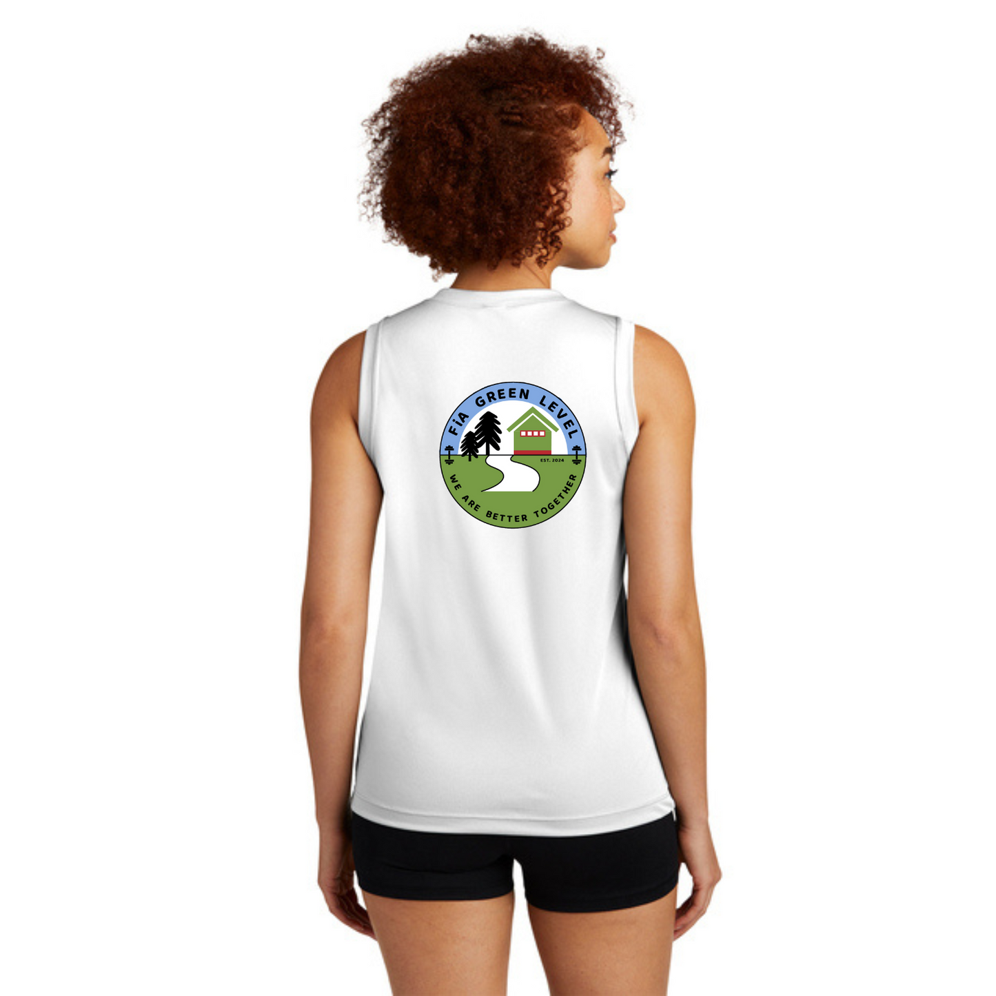 Green Level, NC - Sport Tek Sleeveless Performance V-Neck Tee