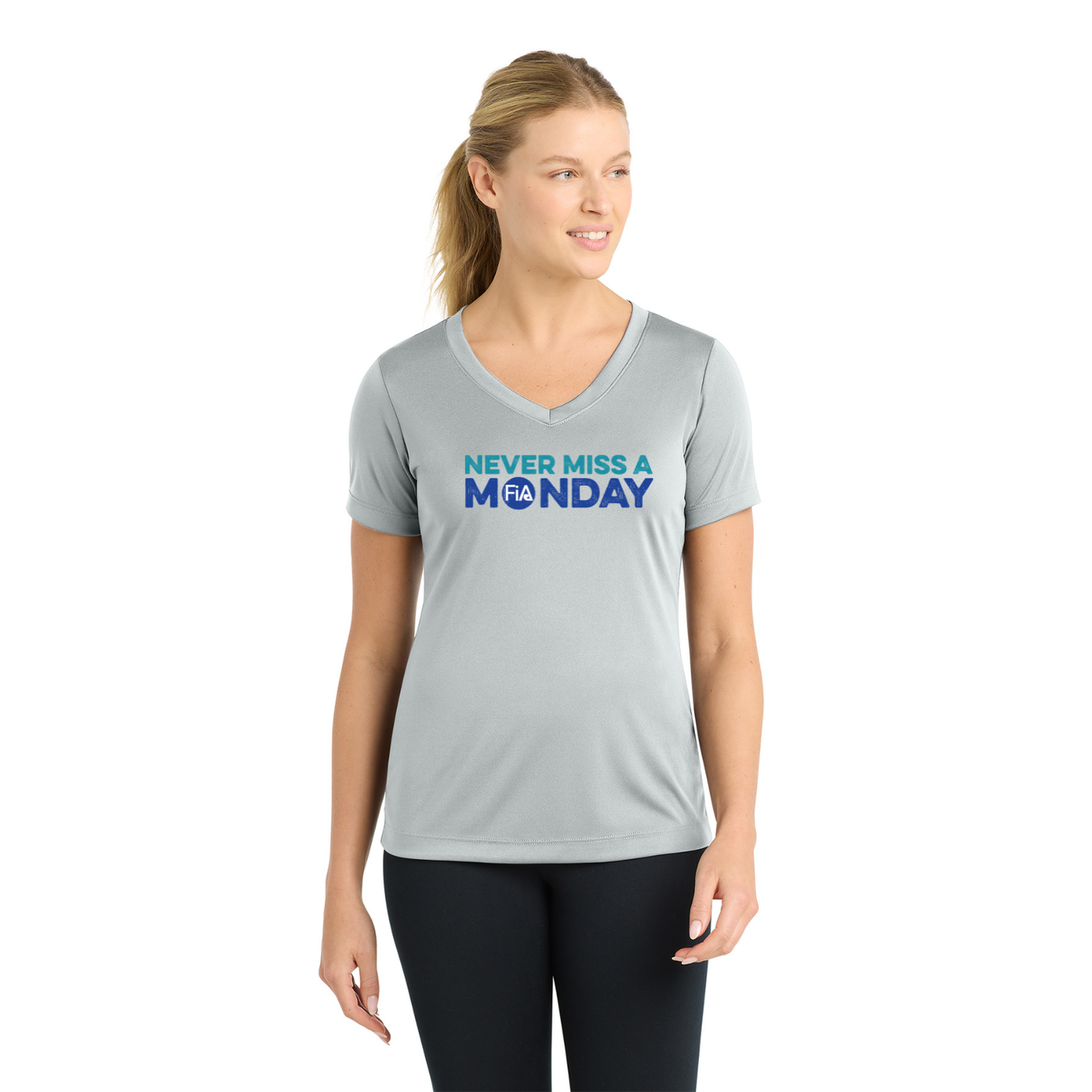 NMAM - Sport-Tek Short Sleeve V-Neck Performance Tee