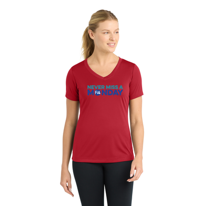 NMAM - Sport-Tek Short Sleeve V-Neck Performance Tee