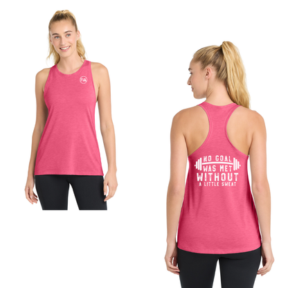 No Goal Was Met - Sport-Tek PosiCharge Tri-Blend Wicking Tank