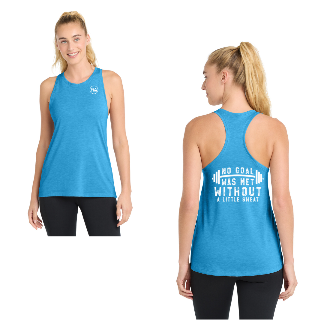 No Goal Was Met - Sport-Tek PosiCharge Tri-Blend Wicking Tank