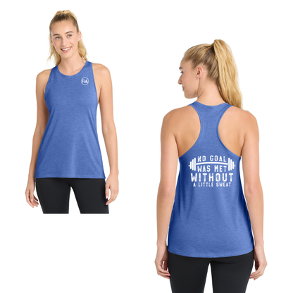 No Goal Was Met - Sport-Tek PosiCharge Tri-Blend Wicking Tank