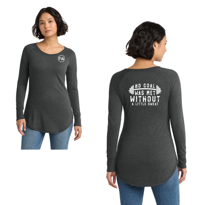No Goal Was Met - District Women’s Perfect Tri Long Sleeve Tunic