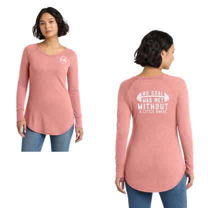No Goal Was Met - District Women’s Perfect Tri Long Sleeve Tunic