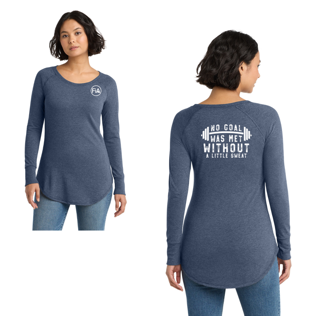 No Goal Was Met - District Women’s Perfect Tri Long Sleeve Tunic