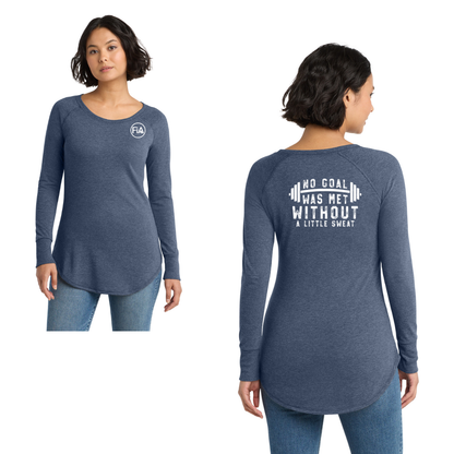 No Goal Was Met - District Women’s Perfect Tri Long Sleeve Tunic