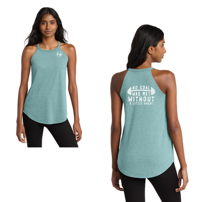 No Goal Was Met - District Perfect Tri Rocker Tank