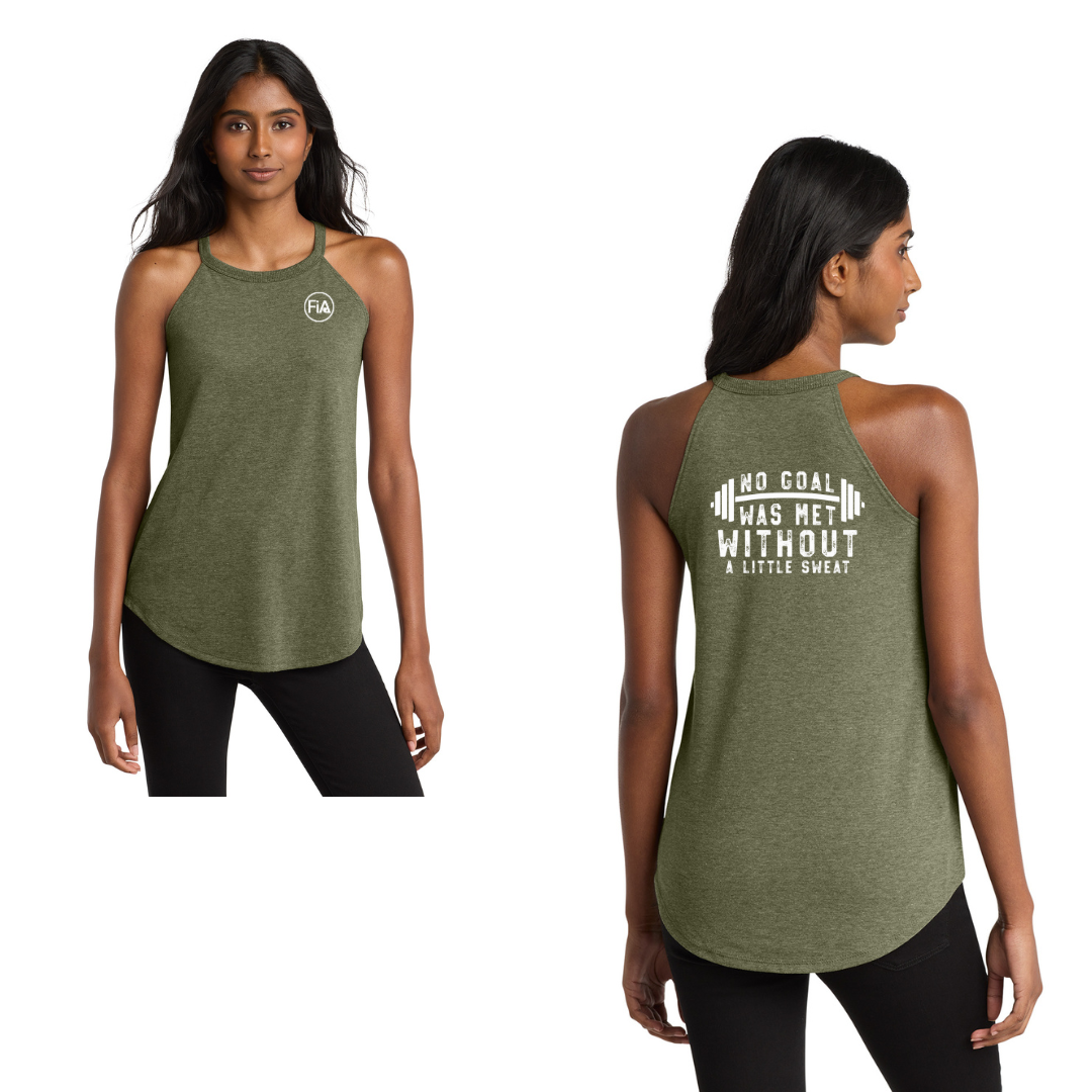 No Goal Was Met - District Perfect Tri Rocker Tank