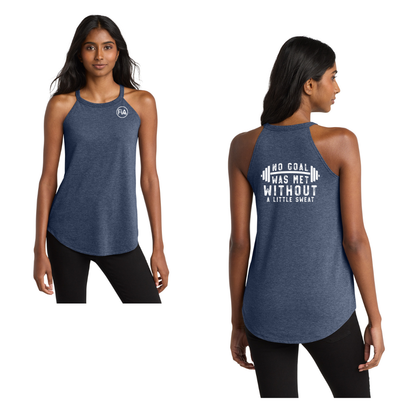 No Goal Was Met - District Perfect Tri Rocker Tank