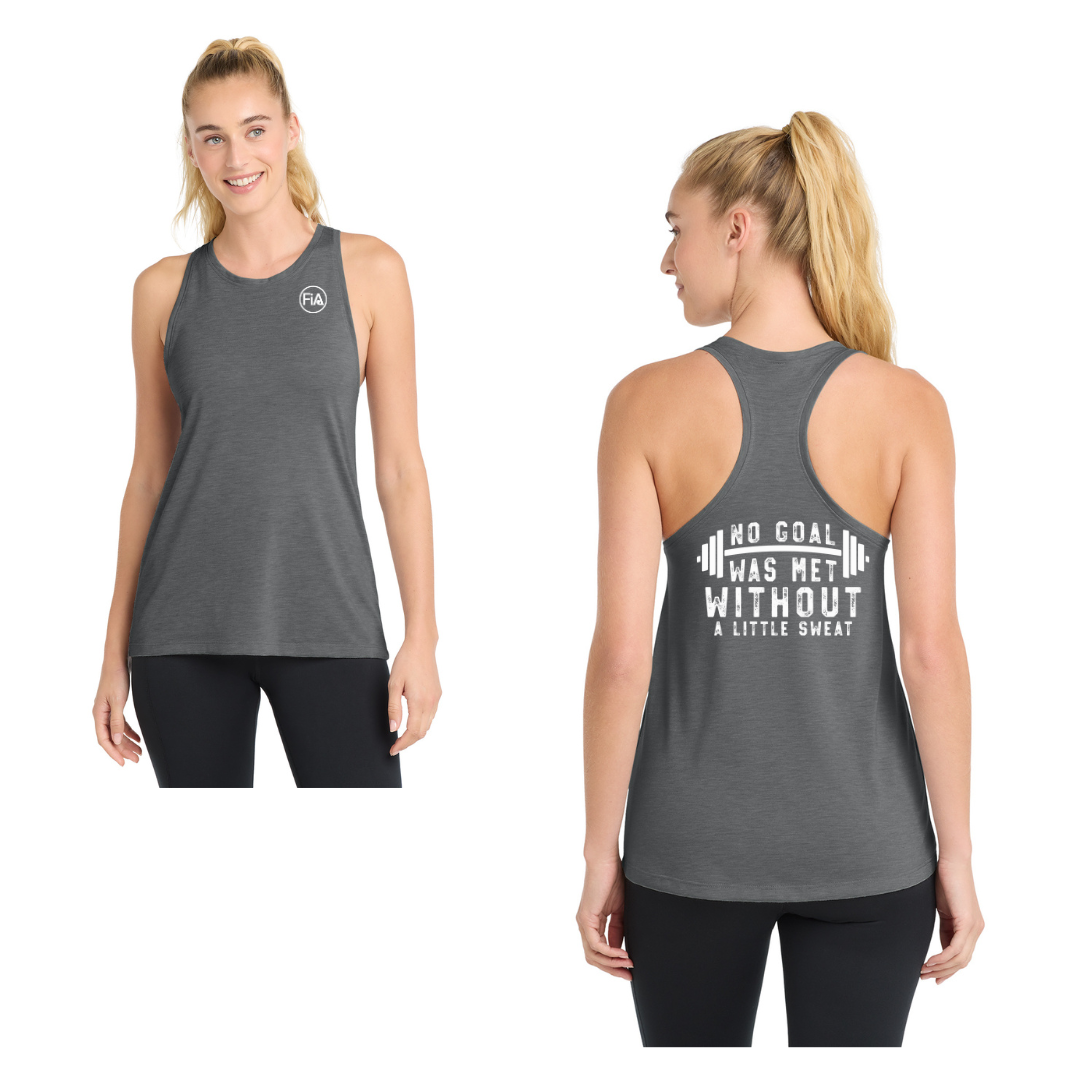 No Goal Was Met - Sport-Tek PosiCharge Tri-Blend Wicking Tank