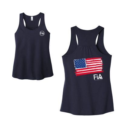 Patriotic - District V.I.T. Racerback Cotton Tank