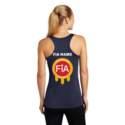 Tulsa, OK - PERSONALIZED Sport Tek Racerback Tank