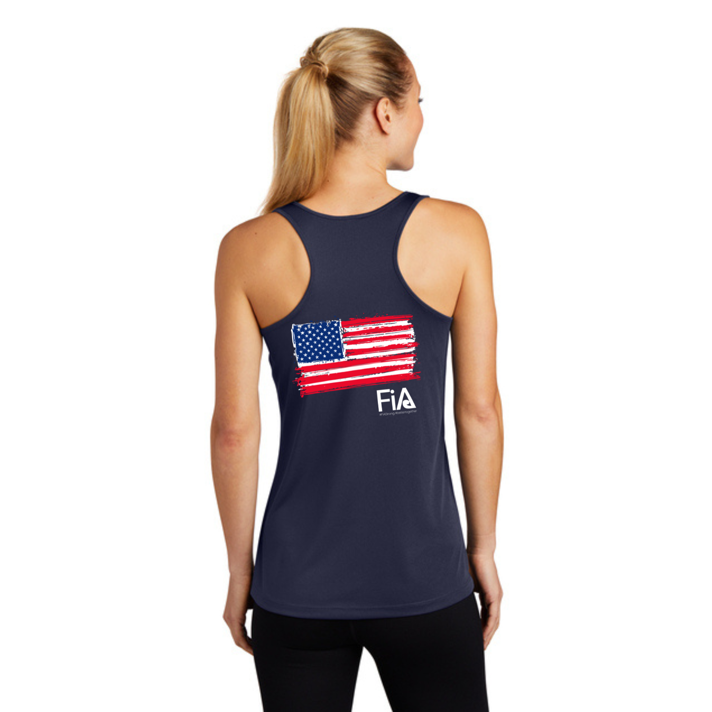 Patriotic - Sport Tek Racerback Tank