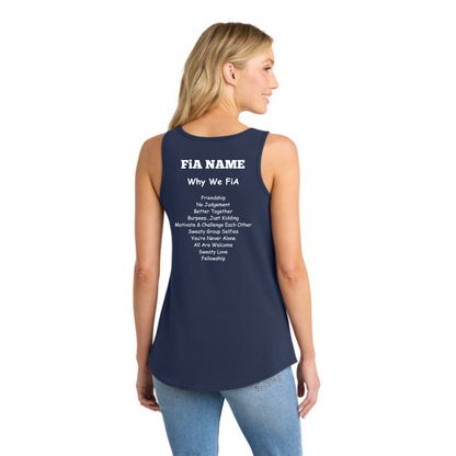 Why we FiA Goose Creek, SC - PERSONALIZED Port & Co Women's Core Cotton Tank Top