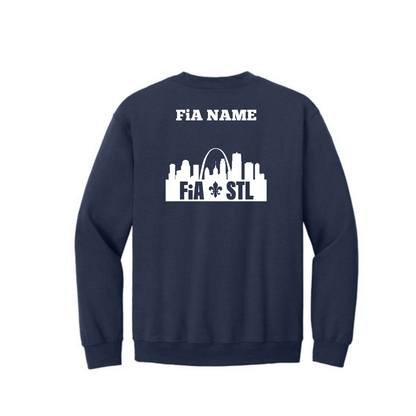 St. Louis, MO - PERSONALIZED Gildan Heavy Blend Crewneck Sweatshirt