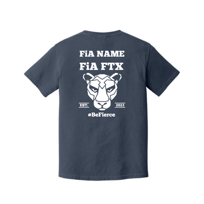 FTX, TX - PERSONALIZED Comfort Colors Heavyweight Ring Spun Tee