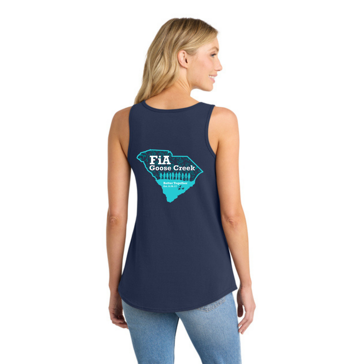 Goose Creek, SC - Port & Co Women's Core Cotton Tank Top