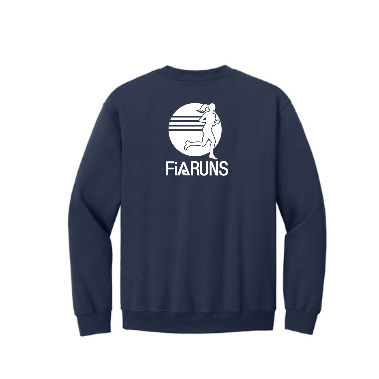 FiA Runs Gildan Heavy Blend Crewneck Sweatshirt