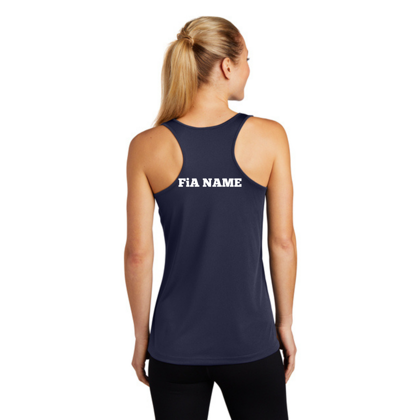 PERSONALIZED Sport Tek Racerback Tank.WEST