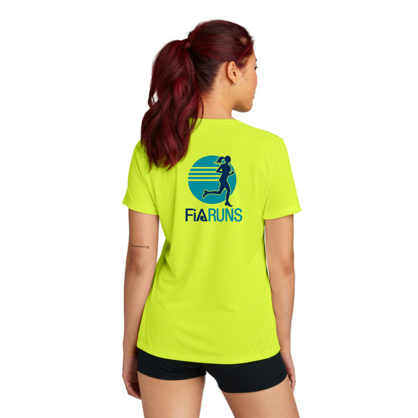 FiA Runs - Sport Tek Crew Neck Short Sleeve Performance Tee