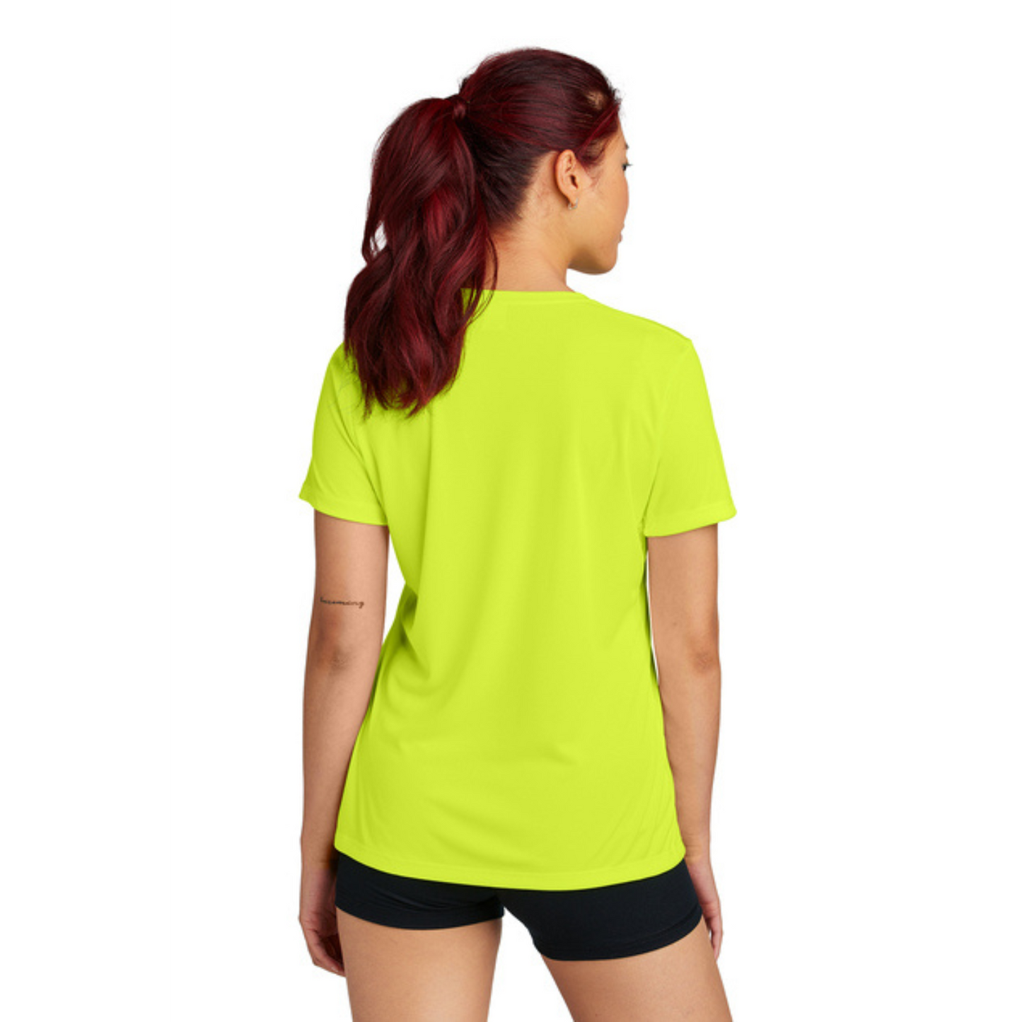 Sport Tek Crew Neck Short Sleeve Performance Tee.WEST