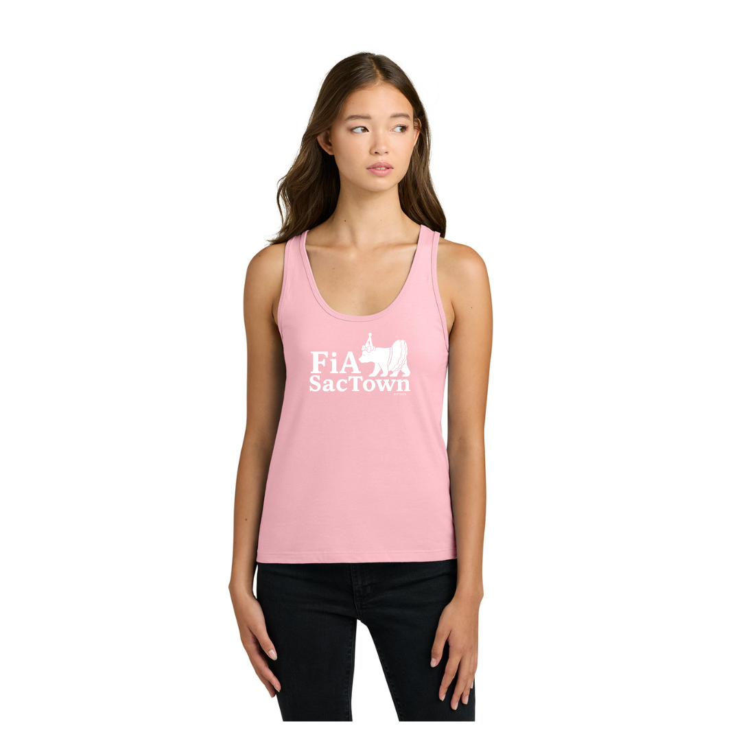 SacTown Anniversary - Next Level Women's Cotton Tank