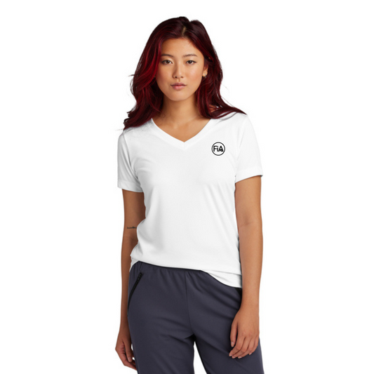 OKC Launch - Sport Tek Ladies V-Neck Short Sleeve Performance Tee