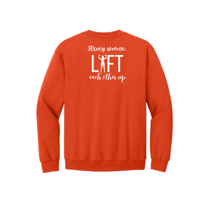 Strong Women - Gildan Heavy Blend Crewneck Sweatshirt