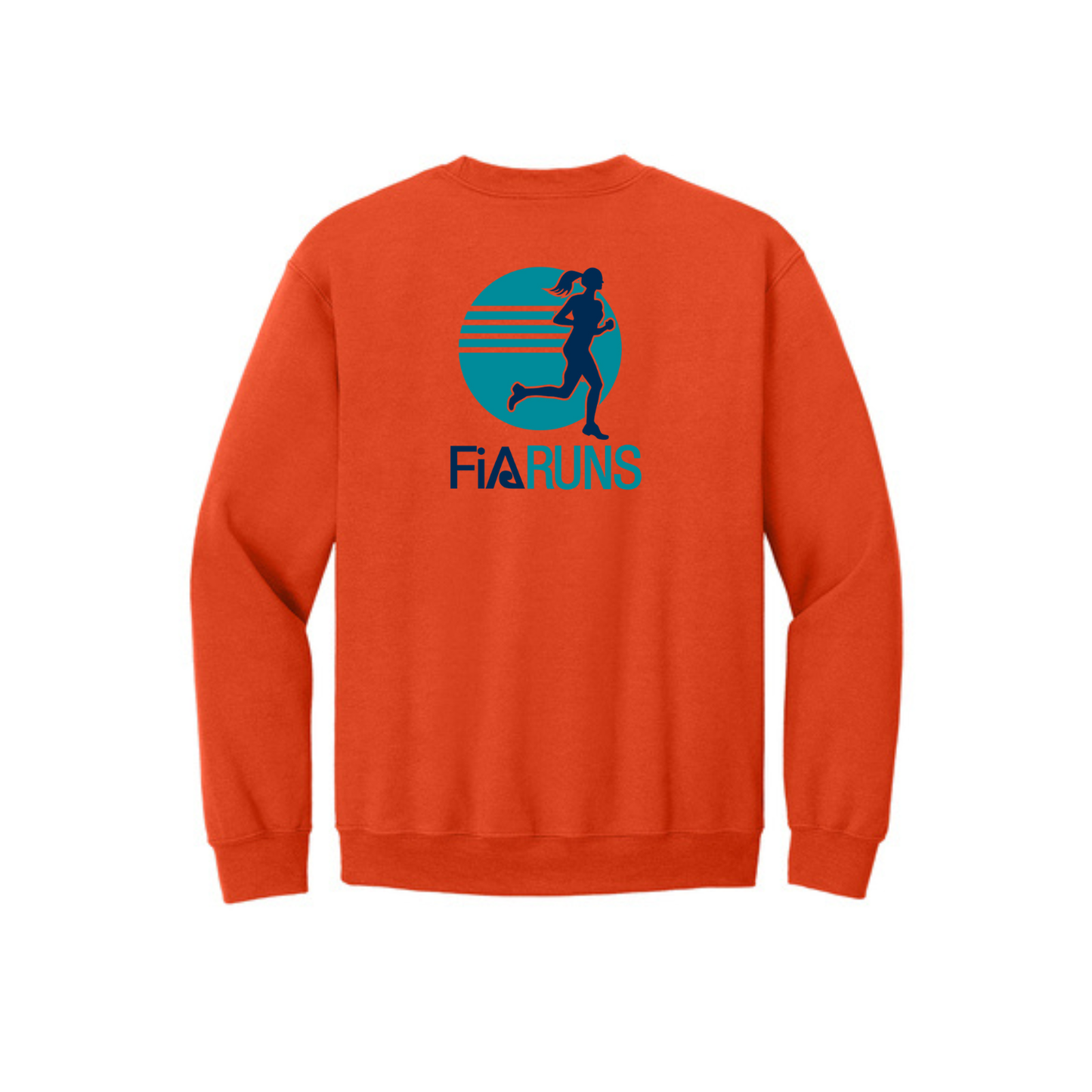 FiA Runs Gildan Heavy Blend Crewneck Sweatshirt