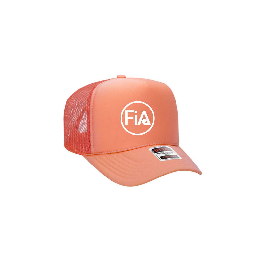 Printed BRIGHT Otto Foam Trucker Hat