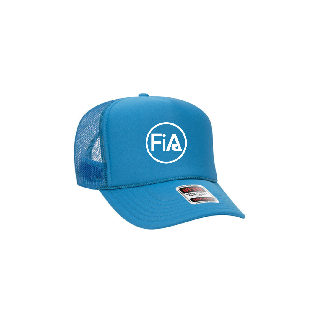 Printed BRIGHT Otto Foam Trucker Hat