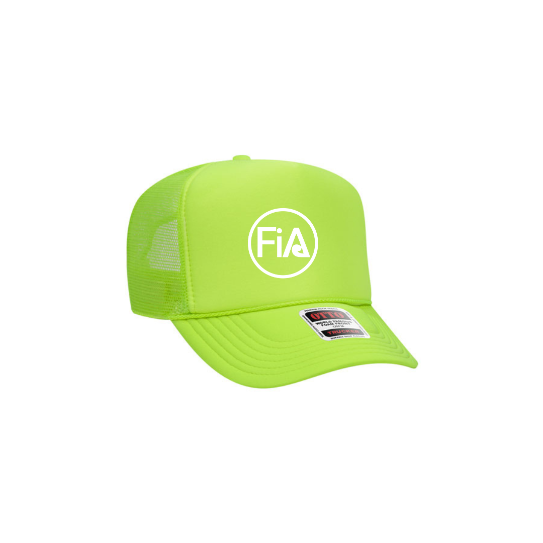 Printed BRIGHT Otto Foam Trucker Hat