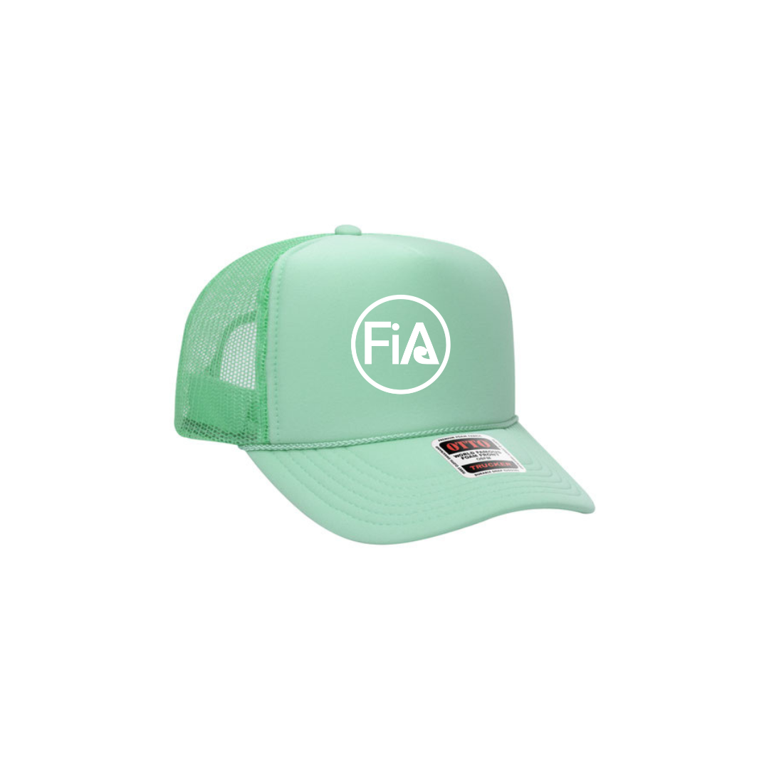 Printed BRIGHT Otto Foam Trucker Hat