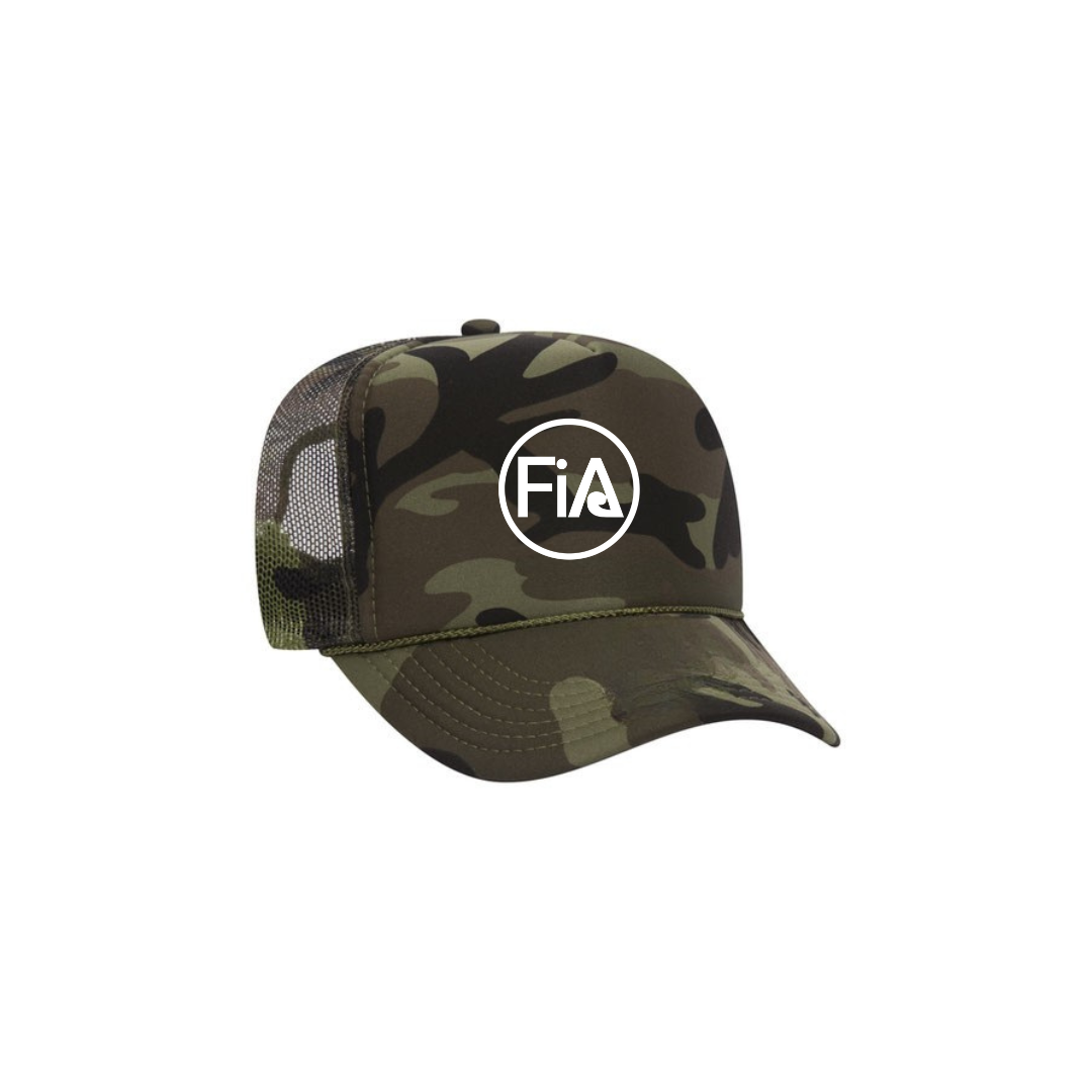 FiA - Printed Otto Foam Trucker Hat