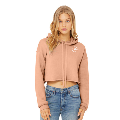 FiA Gear - BELLA+CANVAS Women’s Sponge Fleece Cropped Fleece Hoodie
