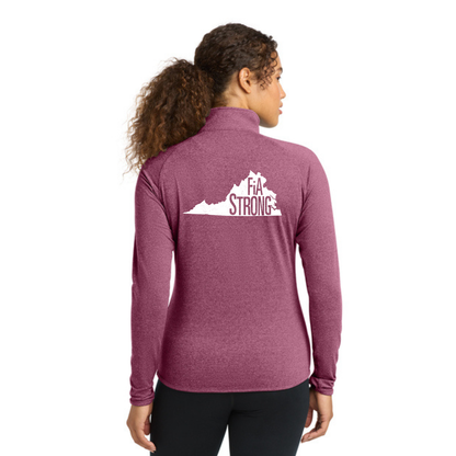 Virginia Strong - Sport Tek Sport-Wick Stretch 1/4-Zip Pullover