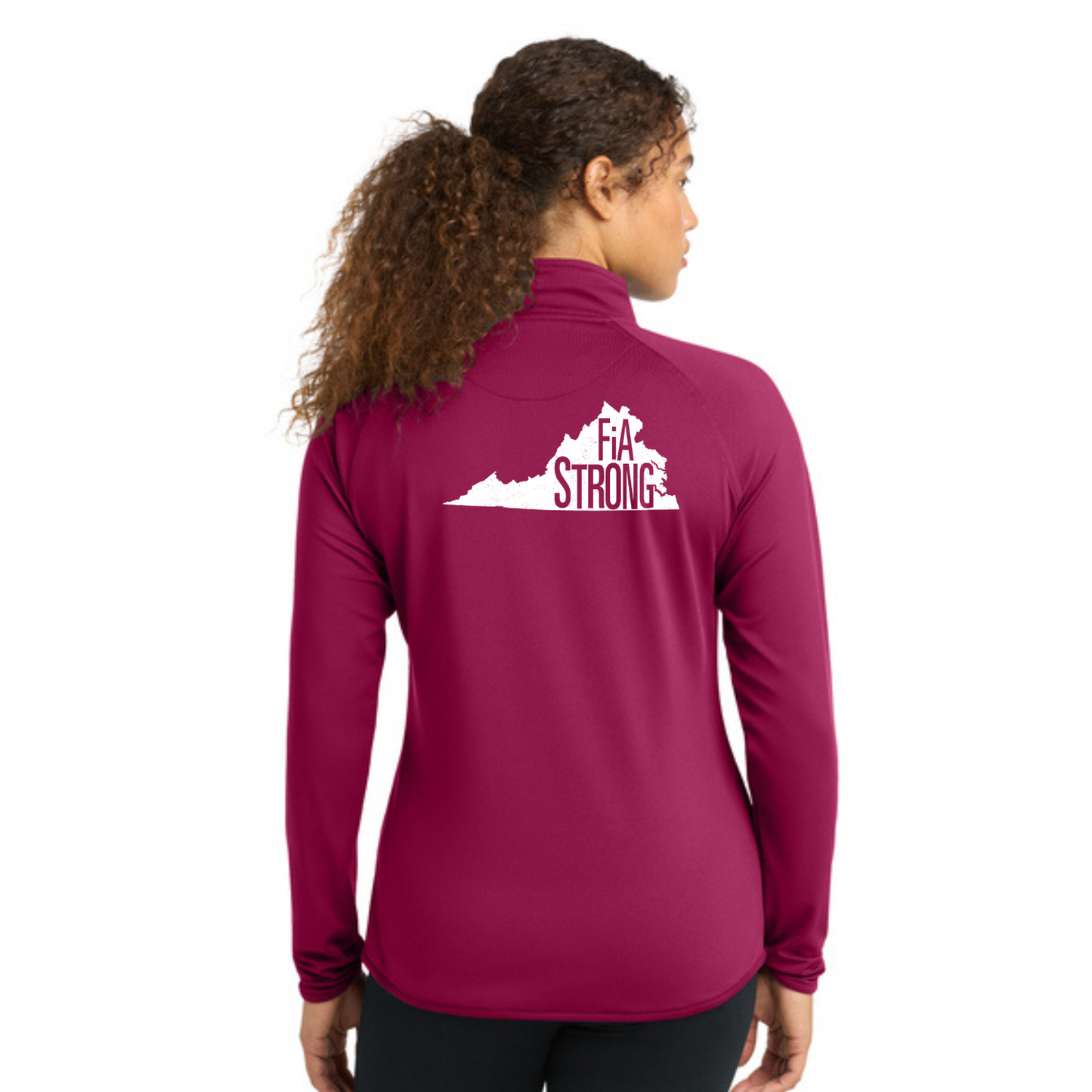 Virginia Strong - Sport Tek Sport-Wick Stretch 1/4-Zip Pullover