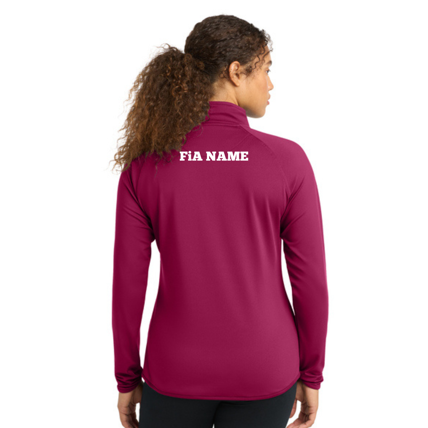 PERSONALIZED Sport Tek Sport-Wick Stretch 1/4-Zip Pullover.WEST