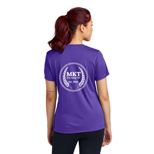 MKT, TX - Sport Tek V-Neck Short Sleeve Performance Tee