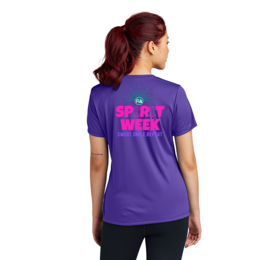 FINAL SALE - Sport Tek Crew - Spirit Week Purple LARGE