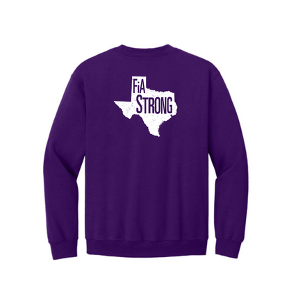 Texas Strong - Gildan Heavy Blend Crewneck Sweatshirt