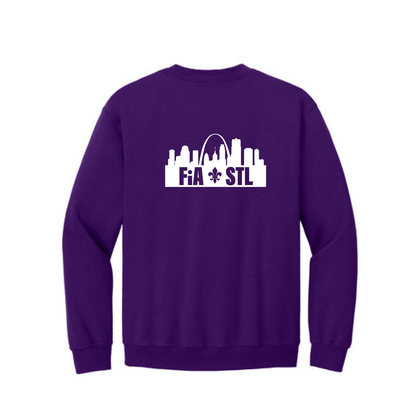 St. Louis, MO - Gildan Heavy Blend Crewneck Sweatshirt